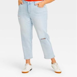 ✨Ava & Viv | High-Waisted Straight Leg Jeans✨